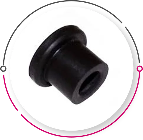 Flanged Rubber Bushing